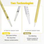 Sterile 1mL Yellow Serological Pipettes, Pack of 200