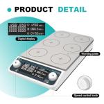 JOANLAB 6-Position Magnetic Stirrer Hot Plate