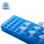 Double Panel Microcentrifuge Tube Rack, 60 Wells