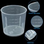 12 Pack 30ml Plastic Graduated Beaker Set