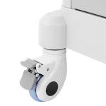 Portable 3-Drawer Mobile Lab Trolley with Wheels