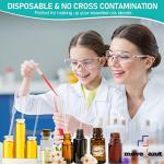 200Pcs 5ML Disposable Dropper Pipettes for Labs