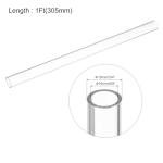 Clear Rigid Tubing 5/8 Inch ID x 3/4 Inch OD