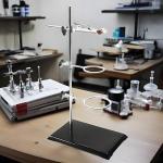 Laboratory Retort Support Stand with Burette Clamp