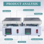 LABHOUSE Digital Soldering Hot Plate 2000W Dual Heater