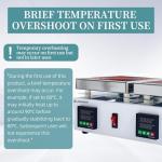 LABHOUSE Digital Soldering Hot Plate 2000W Dual Heater