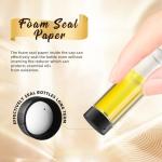 50 Pack Glass Essential Oil Bottles with Caps