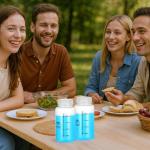 2 Pack 8oz Wide Mouth Plastic Bottles with Lids