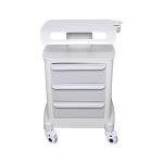 Medical Trolley Cart with Drawers and Wheels