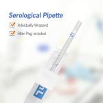 5ml Disposable Serological Plastic Pipettes, 200 Pack