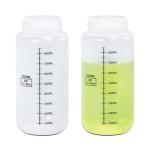 34oz Wide Mouth Plastic Reagent Bottles - 2 Pack