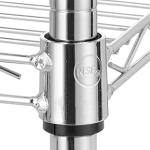 NSF Heavy Duty Wire Utility Cart with Wheels