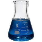 50ml Borosilicate Narrow Mouth Erlenmeyer Flask Pack