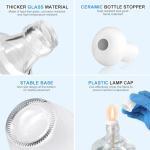 Annhua 150ML Alcohol Burner with Wicks & Droppers