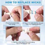 Annhua 150ML Alcohol Burner with Wicks & Droppers