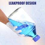 Remerry 2000ml Glass Media Storage Bottles - 3 Pack