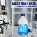 Remerry 2000ml Glass Media Storage Bottles - 3 Pack