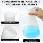 20 Pcs Plastic Beakers for Kids' Science Fun