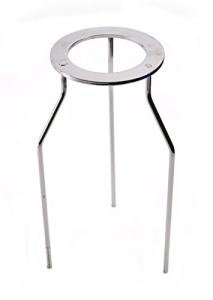 Stainless Steel Circular Tripod Stand - 8.75