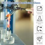 Akamino 6-Pack Large 100ml Glass Test Tubes