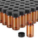Amber Glass Essential Oil Bottles - 100 Pack