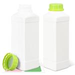 34oz Plastic Lab Reagent Bottle with Caps - 2 Pack