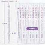 Sterile 50mL Purple Serological Pipettes, 40 Pack