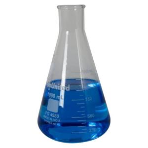 1000mL Borosilicate Glass Erlenmeyer Flask