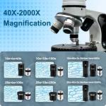 Monocular Compound Microscope for Home Education