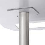 Height Adjustable Medical Mobile Trolley Cart with Wheels