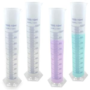 Nexboraque 1000ml Plastic Graduated Cylinder Set