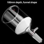 500ml Borosilicate Glass Buchner Funnel with Filter Paper