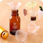 10 Pack Mini Plastic Funnels for Lab and Kitchen