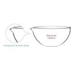 Borosilicate Glass Evaporating Dish, 150 mm
