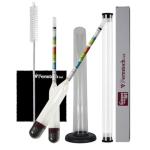 Triple Scale Glass Hydrometer Kit for Brewing