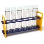 Large Plastic Test Tubes with Rack Set