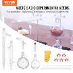 VEVOR 13-Piece Glass Distillation Kit for Labs
