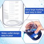 Relaxweex 8-Pack 600 ml Glass Lab Beakers