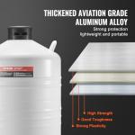 VEVOR 30L Liquid Nitrogen Tank with Canisters
