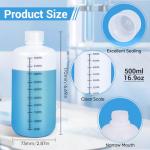 16oz Plastic Reagent Bottles - 3 Pack