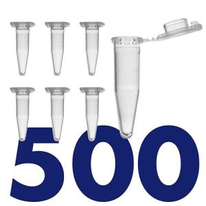 Kashi Scientific 1.5mL Safe Lock Centrifuge Tubes