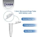 Kashi Scientific 1.5mL Safe Lock Centrifuge Tubes