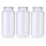 Kestun 32oz HDPE Wide Mouth Plastic Bottles