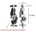 Adjustable Bosshead Clamp Holder Set - 2 Pcs