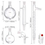 VEVOR 13-Piece Glass Distillation Kit for Labs