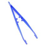 30PCS Disposable Blue Forceps Tweezers for Lab and Crafts