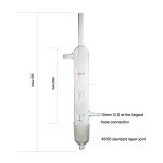 Laboy Glass Allihn Condenser for Soxhlet Extractor