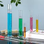 10-Piece Glass Measuring Cylinder Set with Accessories