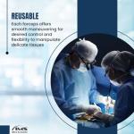 IRIS EYE 4" Stainless Steel Lab Tweezers