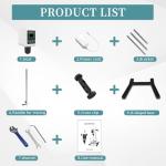 Digital Overhead Stirrer with Stainless Steel Stand